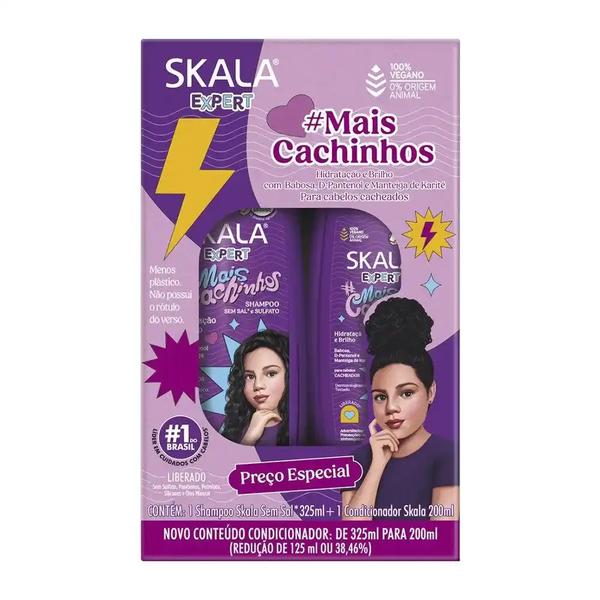 KIT SKALA EXP SH325ML+COND200ML MAIS CACHINHOS
