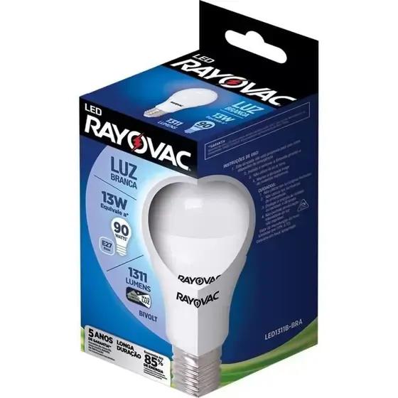 LAMPADA RAYOVAC LED 13W BRANCA BIVOLT