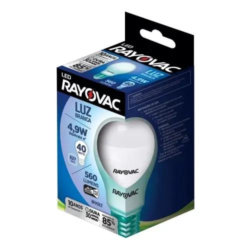 LAMPADA RAYOVAC LED 4.9W BI-VOLT BCA