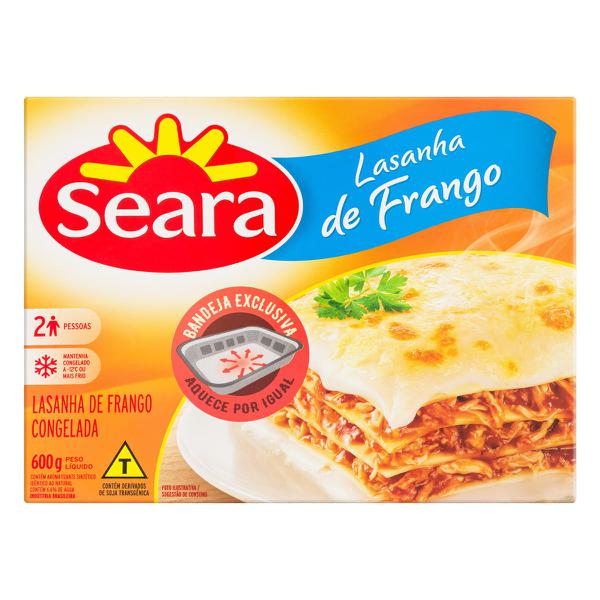 LASANHA SEARA 600G FRANGO
