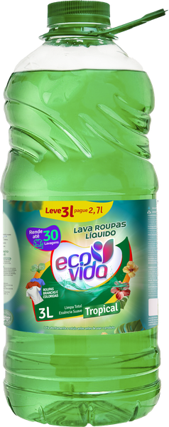 LAVA ROUPAS ECO VIDA 3L LV3L PG2,7L TROPICAL