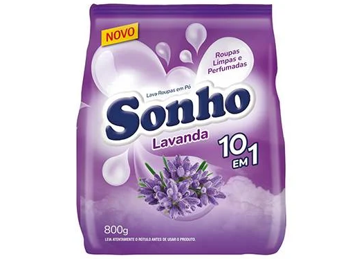 Lava Roupas Po Sonho 800g Lavanda