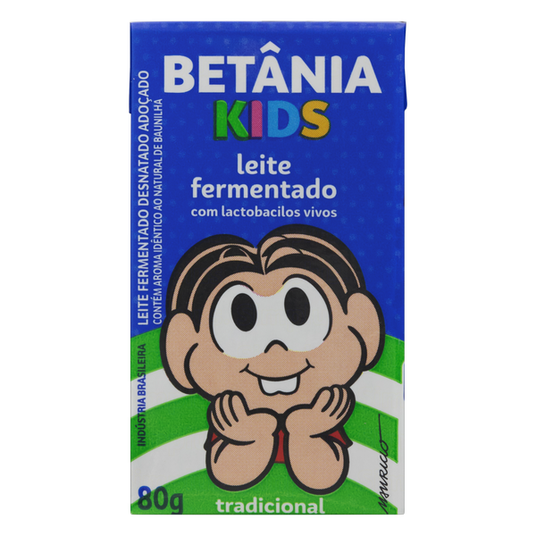 LEITE FERMENTADO BETANIA KIDS 80G TRADICIONAL