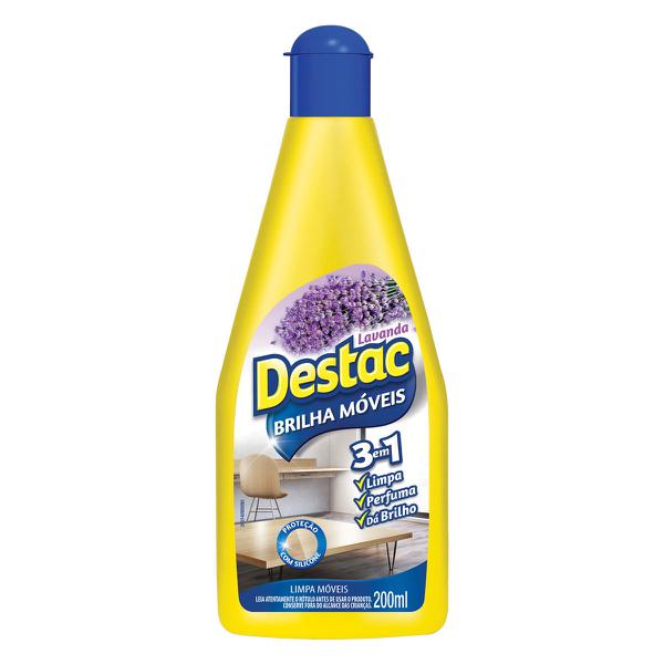 LUSTRA MOVEIS DESTAC 200ML LAVANDA 3EM1