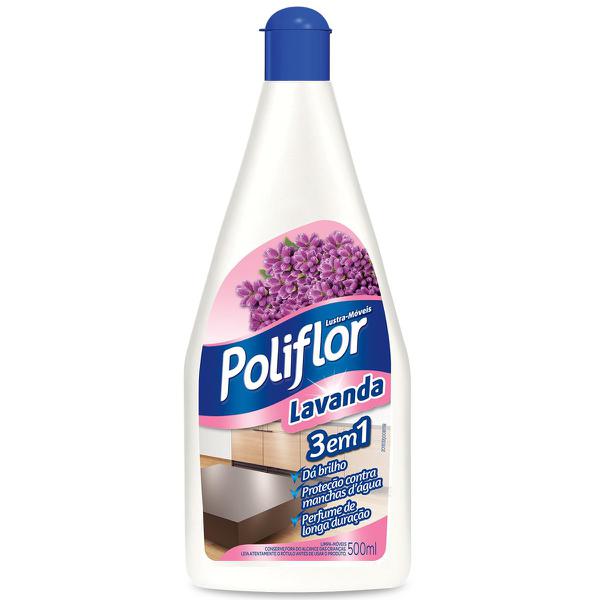LUSTRA MOVEIS POLIFLOR 500ML LAVANDA