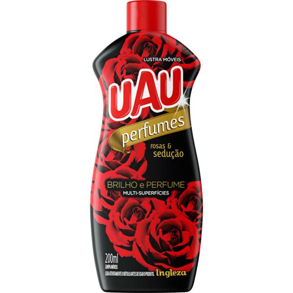 LUSTRA MOVEIS UAU 200ML ROSAS E PERFUME