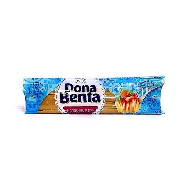 MACARRAO DONA BENTA 500G ESPAGUETE C/OVOS