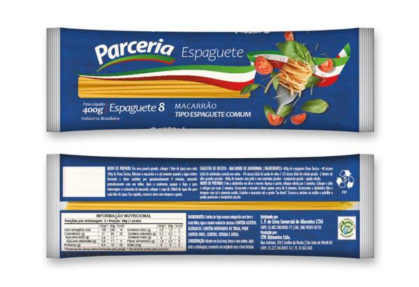 MACARRAO PARCERIA 400G ESPAGUETE