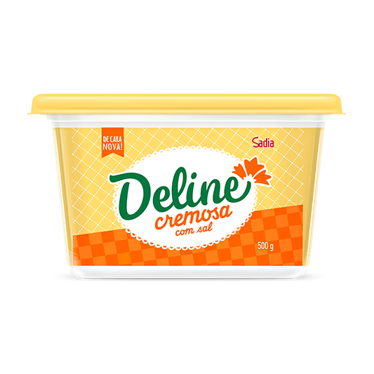 MARGARINA DELINE 500G C/ SAL