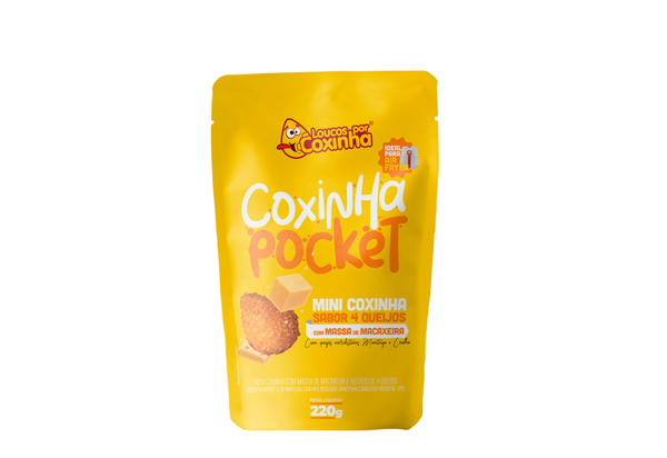MINI COXINHA LOUCO POR COXINHA 220G QUEIJO