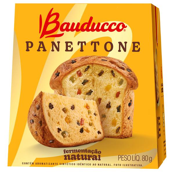 MINI PANETTONE BAUDUCCO 80G FRUTAS