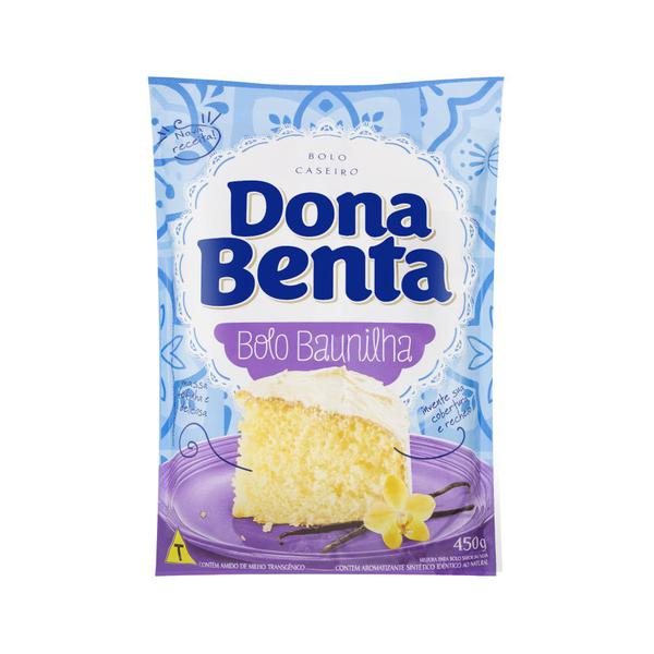 MISTURA BOLO DONA BENTA 450G BAUNILHA