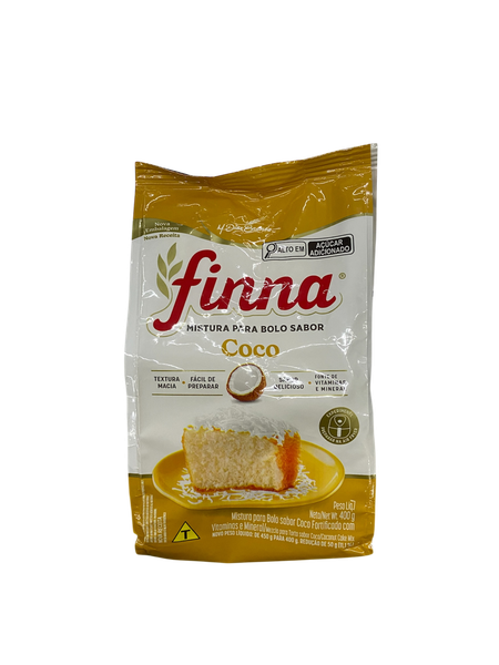 MISTURA BOLO FINNA 400G COCO
