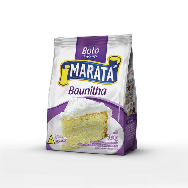 MISTURA BOLO MARATA 400G BAUNILHA