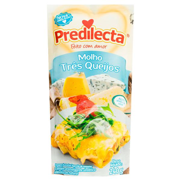 MOLHO PREDILECTA SCH 240G TRES QUEIJOS