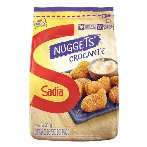 NUGGETS FRANGO SADIA 300G CROCANTE