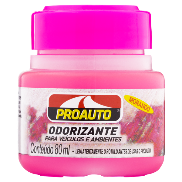 ODORIZANTE PROAUTO 80ML MORANGO