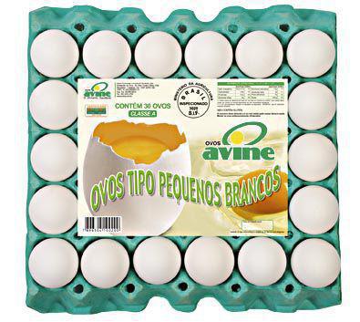 OVOS AVINE VERMELHO 30UN GRD