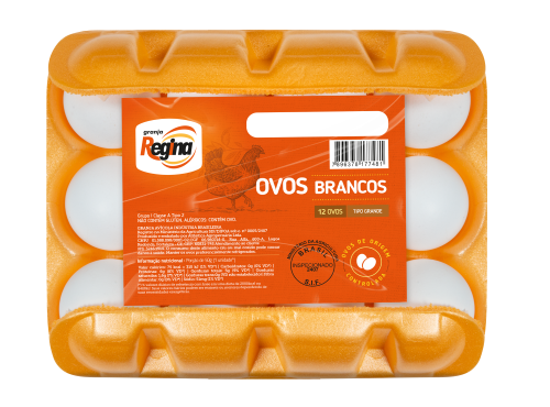 OVOS REGINA BRANCO 12UN GRANDE