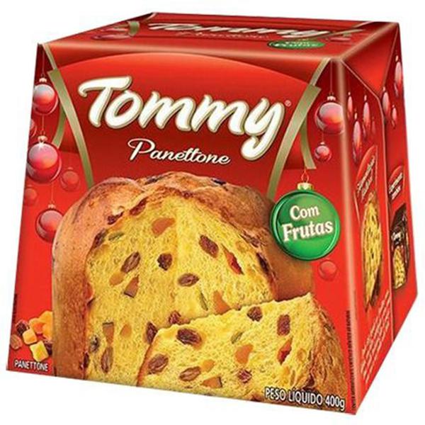 PANETTONE TOMMY 400G FRUTAS