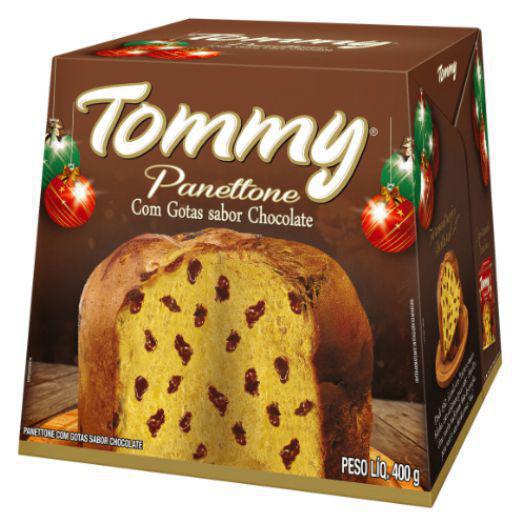 PANETTONE TOMMY 400G GOTAS CHOC