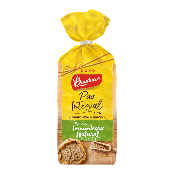 PAO FORMA BAUDUCCO 390G INTEGRAL