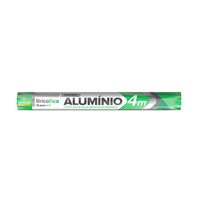 PAPEL ALUMINIO BRICOFLEX 30CMX4M