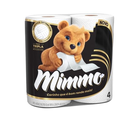 PAPEL HIGIENICO MIMMO FT 4X20M NEUTRO