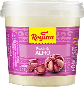 PASTA ALHO REGINA 450G