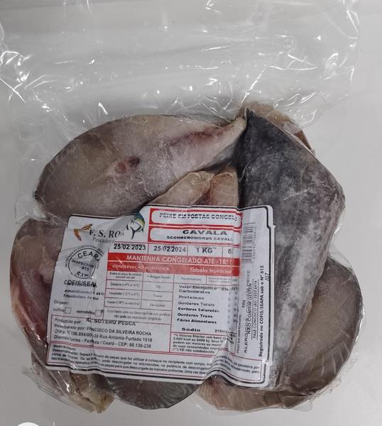 PEIXE CAVALA JEAN VELEIRO PCT 1KG POSTAS
