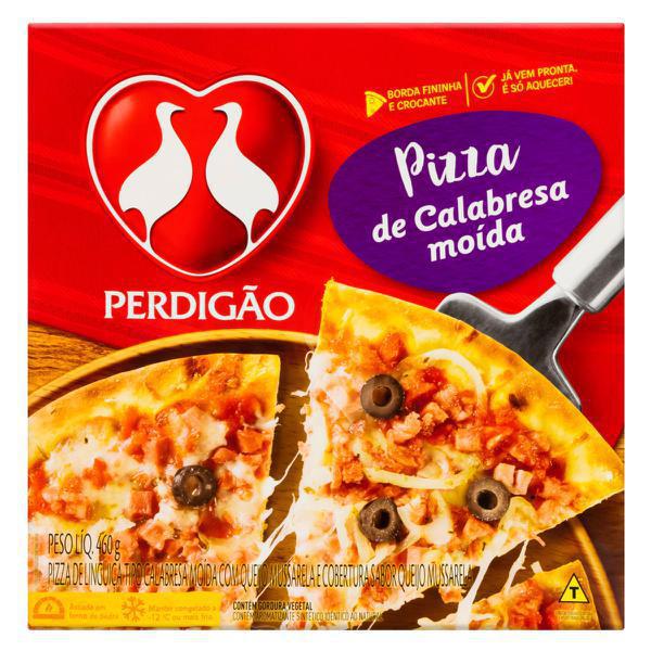 PIZZA PERDIGAO 460G CALABRESA MOIDA