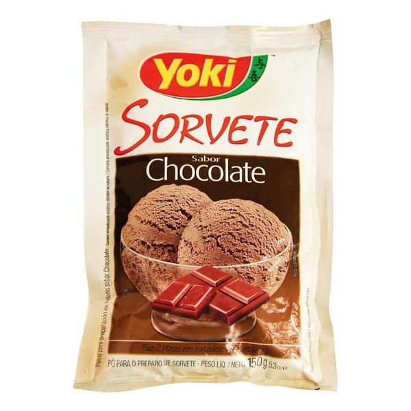 PO P SORVETE YOKI 150G CHOCOLATE