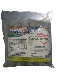 POLPA SABOR NATIVO 400G ABACAXI C/HORTELA