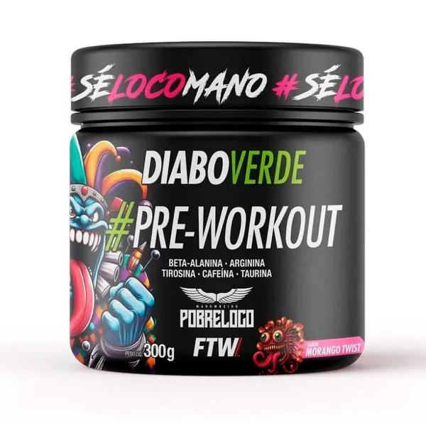 PRE WORKOUT DIABO VERDE FTW 300G MORANGO