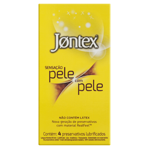 PRESERV SENS JONTEX 4UN PELE C PELE