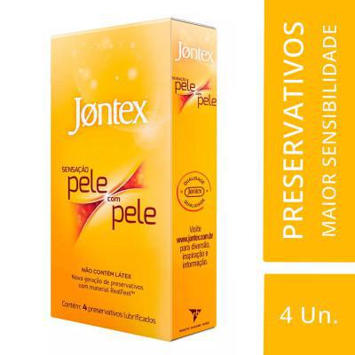 PRESERV SENS JONTEX 4UN PELE C PELE