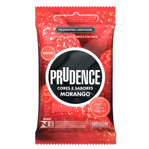 PRESERVATIVO PRUDENCE 3UN MORANGO