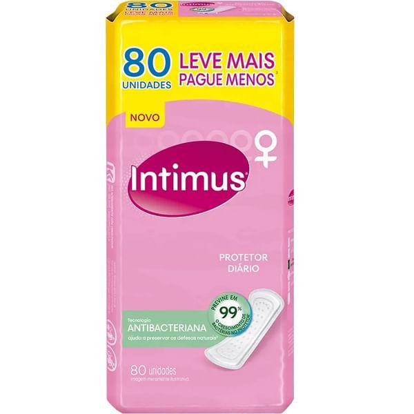 PROTETOR DIARIO INTIMUS 80UN ANTIBAC