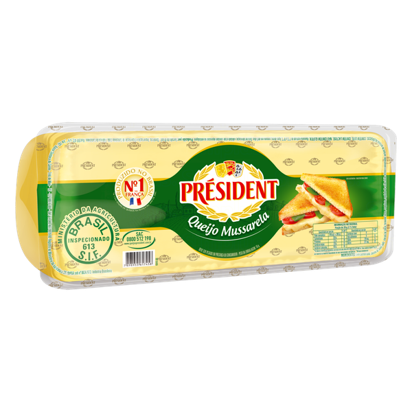 QUEIJO MUSSARELA PRESIDENT KG