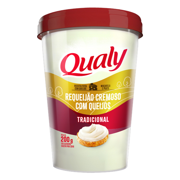 REQ CREM C/QUEIJO QUALY 200G TRADICIONAL