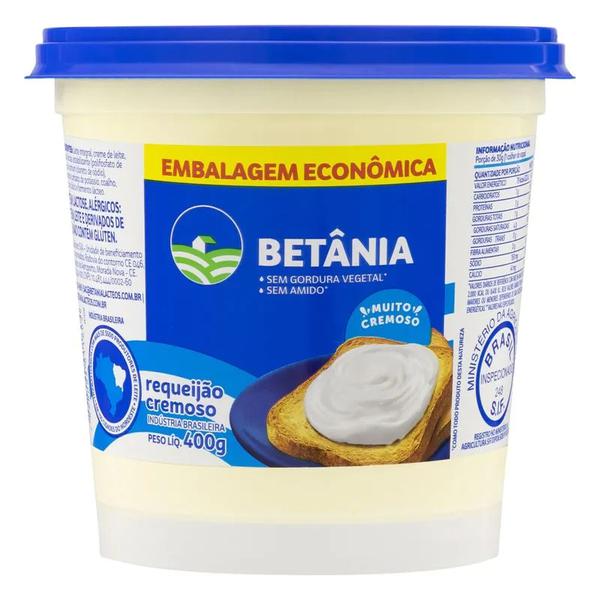 REQUEIJAO CREMOSO BETANIA 400G TRADICIONAL