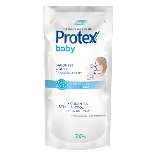 SAB LIQ PROTEX BABY REFIL 380ML PROT DELICADA