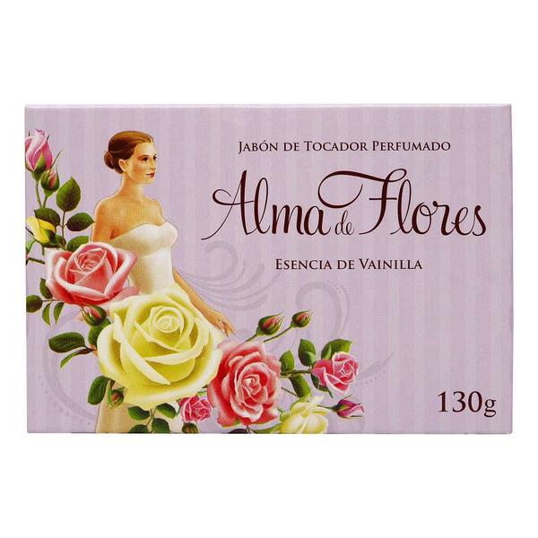 SABONETE ALMA DE FLORES 130G ALFAZEMA