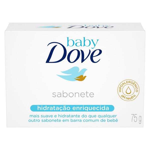 SABONETE INFANTIL BABY DOVE 75G ENRIQUEC