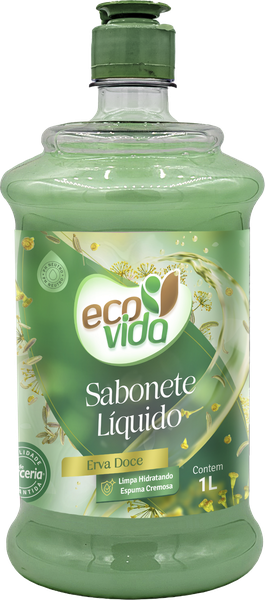 SABONETE LIQ ECO VIDA 1L ERVA DOCE