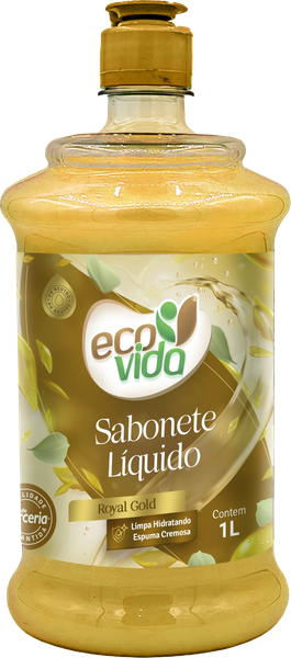 SABONETE LIQ ECO VIDA 1L ROYAL GOLD