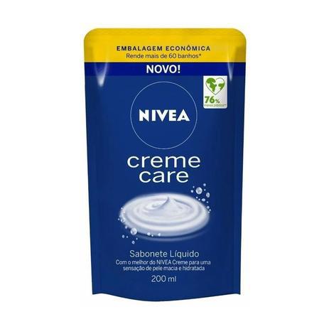 SABONETE LIQ NIVEA 200ML REF CREME CARE
