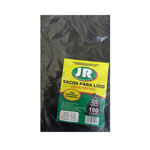 SACO P LIXO JR 200L 5UN