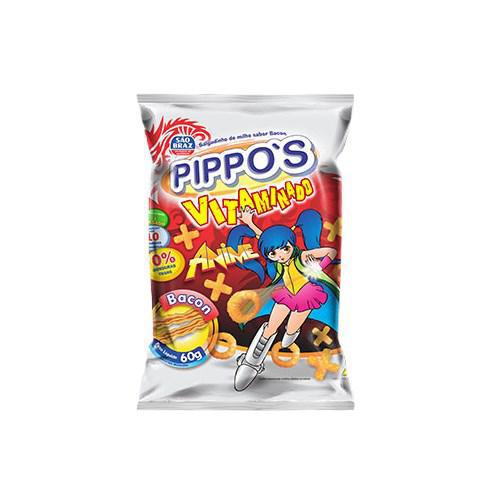 SALGADINHO PIPPOS ANIME 60G BACON