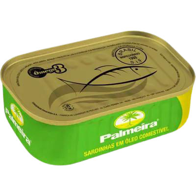 SARDINHA PALMEIRA LT 125G OLEO